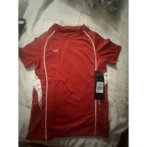 TYR Female Tech Polo -Red. Size XXS